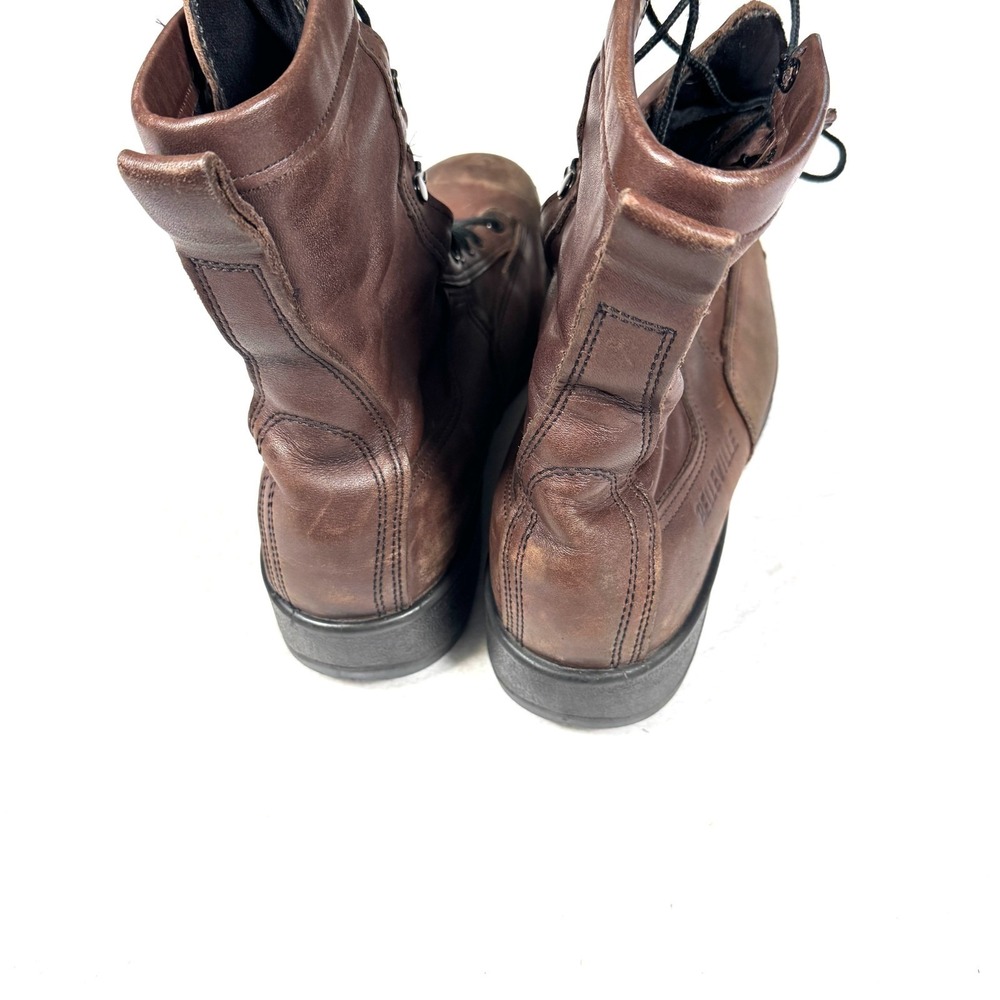 Belleville 330 ST Flight Boots Men's US 11.5 Chocolate Brown Leather Steel Toe - Picture 3 of 8